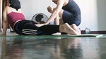 Muslim aunty fuck with yoga teacher