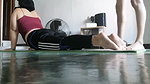 Muslim aunty fuck with yoga teacher