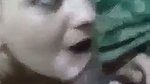 Sexy beautiful wife giving Blowjob