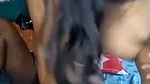 Big boobs aunty riding fucking hard with lover