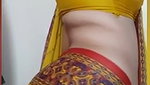 Hot sexy bhabhi showing her asshole  sexy figure