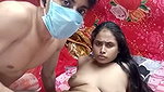 Husband rubing her wife pussy  enjoying