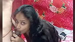 Husband rubing her wife pussy  enjoying