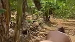 Lady Outdoor riding hard  Fuck