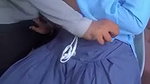 Lady security guard fucking hard  moan
