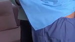 Lady security guard fucking hard  moan
