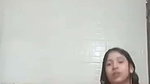 Lady taking bath on videocall