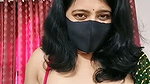Sexy bhabhi pressing her nipple