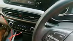 Sexy girl showing her pussy in runing car