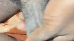 Husband fuck his hairly pussy