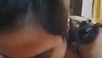 Horny milf suck lover dick