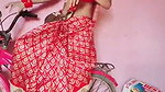 Slim bhabhi fuck hard on bicycle