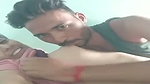 Gori GF ke boobs dabake bina condom choda