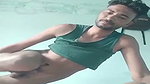 Gori GF ke boobs dabake bina condom choda