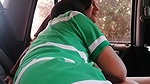 Assam aunty giving Blowjob inside car