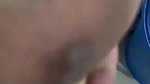 Aunty rubing her pussy in bathroom