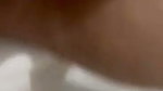 Aunty rubing her pussy in bathroom