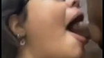 Delhi girl giving Blowjob to bf