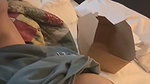 Hot girl rubing her pussy