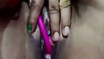 Sexy aunty rubing pussy  enjoying