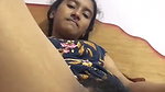 Sexy girl destroying her pussy  enjoying