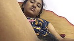 Sexy girl destroying her pussy  enjoying