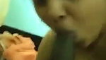 Aunty giving Blowjob to lover
