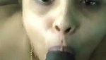 Aunty giving Blowjob to lover