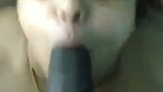 Aunty giving Blowjob to lover