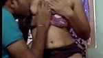 Boyfriend suck gf boob