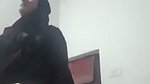Muslim stepdaughter riding hard
