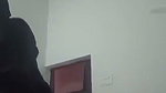 Muslim stepdaughter riding hard