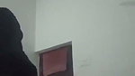 Muslim stepdaughter riding hard