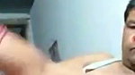 Neighbour uncle showing her wife boobs pussy on video call