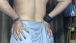 Preeti aunty showing her huge boobs on live