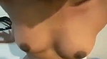 Sexy Babe riding bf dick