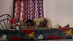 Sexy girl giving Blowjob to neighbour bad uncle