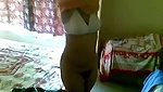 Sexy aunty undress  show her beauty