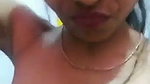 Beautiful girl rubing her pussy in bathroom