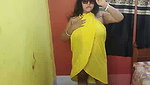 Big ass Kolkata lady showing her asshole