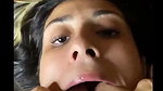 Horny Girlfriend Giving Handjob