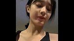 Short Hair Girl Riding On Boyfriend Dick