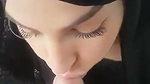Sexy Hijabi Girl Sucking Dick Inside Car