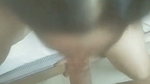 Aunty giving Blowjob to lover dick