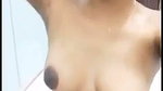 Beautiful aunty showing her sweet boob