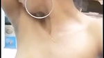 Beautiful aunty showing her sweet boob
