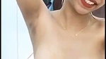 Beautiful aunty showing her sweet boob
