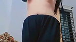 Beautiful girl show her sweet boobs