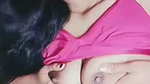 Beautiful girl showing her boobs  Fingering