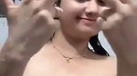 Beautiful hot girl bathing fingering  enjoying